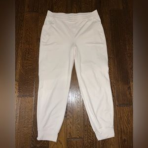 Cream Fabletics joggers
